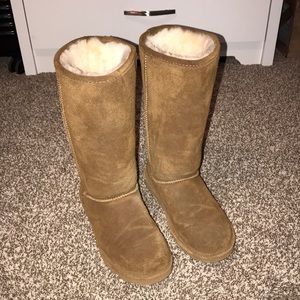 BearPaw Tall Brown Boots